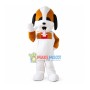 Enthusiastic Dog Doctor Mascot Costume