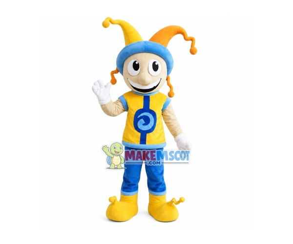 Skillful Big Eyes Clown Mascot Costume Skillful Big Eyes Clown Mascot Costume