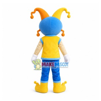 Skillful Big Eyes Clown Mascot Costume Skillful Big Eyes Clown Mascot Costume