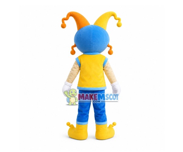 Skillful Big Eyes Clown Mascot Costume Skillful Big Eyes Clown Mascot Costume