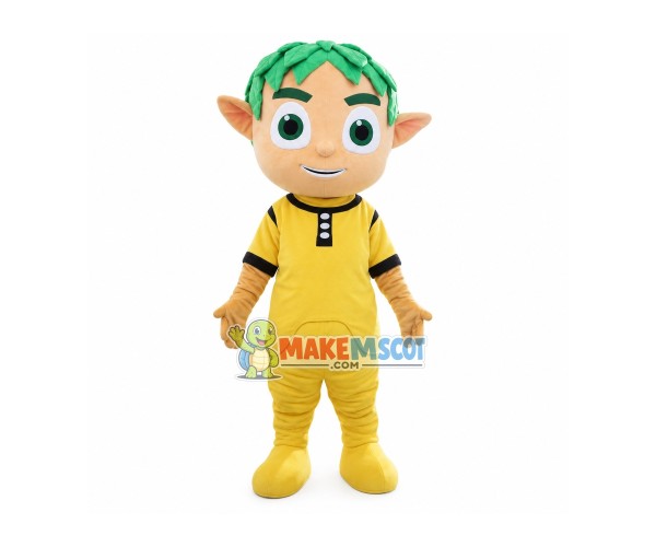 Green Environmental Protection Ambassador Mascot Costume Green Environmental Protection Ambassador Mascot Costume