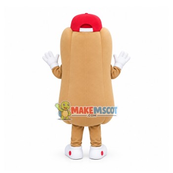 Sausage Hot Dog Mascot Costume Sausage Hot Dog Mascot Costume