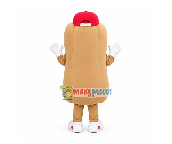Sausage Hot Dog Mascot Costume Sausage Hot Dog Mascot Costume