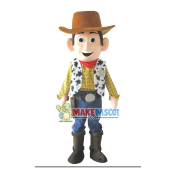 Customized Cowboy Woody Mascot Costume Customized Cowboy Woody Mascot Costume