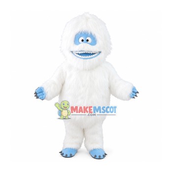 White Furry Monster Mascot Costume White Furry Monster Mascot Costume
