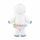 White Furry Monster Mascot Costume White Furry Monster Mascot Costume