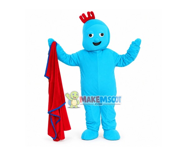 Iggle Piggle Mascot Costume In The Night Garden Iggle Piggle Mascot Costume In The Night Garden