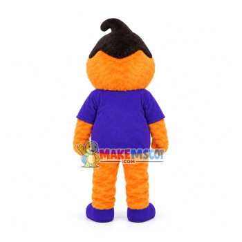 Adult Smiling Doll Mascot Costume Adult Smiling Doll Mascot Costume