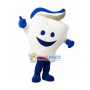 Tooth With Toothpaste Mascot Costume