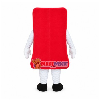 Cartoon Red Car Seat Mascot Costume Cartoon Red Car Seat Mascot Costume