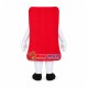Cartoon Red Car Seat Mascot Costume Cartoon Red Car Seat Mascot Costume