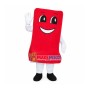 Cartoon Red Car Seat Mascot Costume