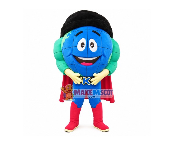 Muscle Guardian Of The Earth Mascot Costume Muscle Guardian Of The Earth Mascot Costume