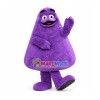 Cartoon Character Grimace Mascot Costume