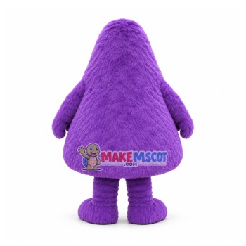 Cartoon Character Grimace Mascot Costume Cartoon Character Grimace Mascot Costume