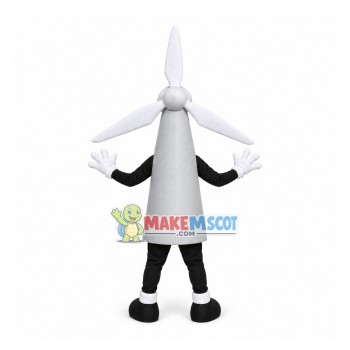 Man-made Windmill Mascot Costume Man-made Windmill Mascot Costume