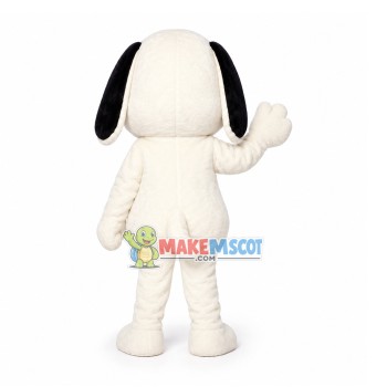 Big Nose Beige Dog Mascot Costume Big Nose Beige Dog Mascot Costume