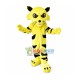 Concentrated Yellow Tiger Mascot Costume Concentrated Yellow Tiger Mascot Costume