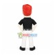 Fanatic Red Hair Boss Mascot Costume Fanatic Red Hair Boss Mascot Costume