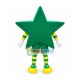 Green Five-pointed Star Mascot Cartoon Costume Green Five-pointed Star Mascot Cartoon Costume