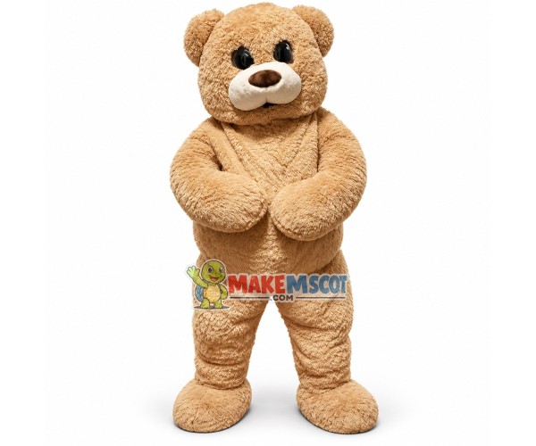 Likable Plush Teddy Bear Mascot Lightweight Costume Likable Plush Teddy Bear Mascot Lightweight Costume
