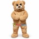 Likable Plush Teddy Bear Mascot Lightweight Costume Likable Plush Teddy Bear Mascot Lightweight Costume