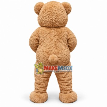 Likable Plush Teddy Bear Mascot Lightweight Costume Likable Plush Teddy Bear Mascot Lightweight Costume