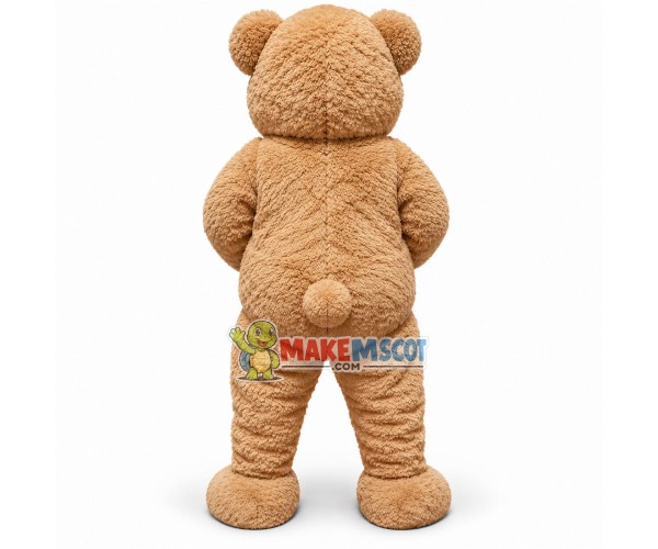 Likable Plush Teddy Bear Mascot Lightweight Costume Likable Plush Teddy Bear Mascot Lightweight Costume