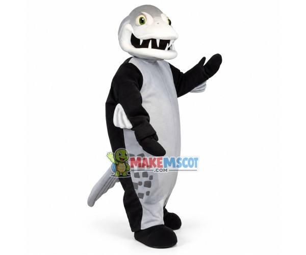 Deep Sea Fish With Sharp Teeth Mascot Costume Deep Sea Fish With Sharp Teeth Mascot Costume