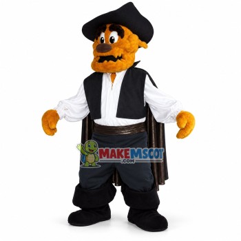 Adult Plush Pirate Doll Mascot Costume Adult Plush Pirate Doll Mascot Costume