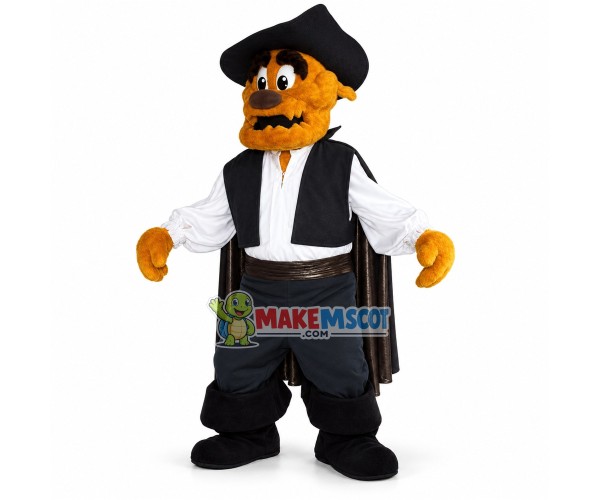 Adult Plush Pirate Doll Mascot Costume Adult Plush Pirate Doll Mascot Costume