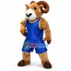 Ram In The Blue Sport Suit Mascot Costume Ram In The Blue Sport Suit Mascot Costume