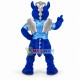 Navy Blue Power Flying Horse Mascot Costume