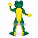 Muscle Frog With Red Eyes Mascot Costume