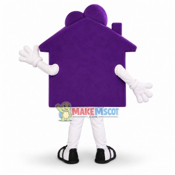 Obvious Purple Signage Mascot Costume Obvious Purple Signage Mascot Costume