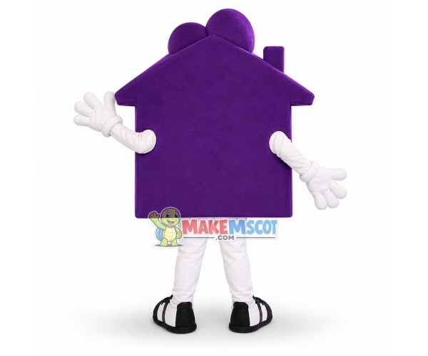 Obvious Purple Signage Mascot Costume Obvious Purple Signage Mascot Costume