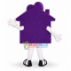 Obvious Purple Signage Mascot Costume Obvious Purple Signage Mascot Costume