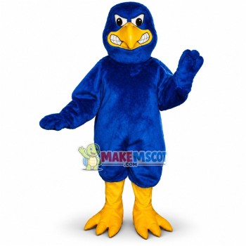 Ferocious Adult Blue Eagle Mascot Costume Ferocious Adult Blue Eagle Mascot Costume