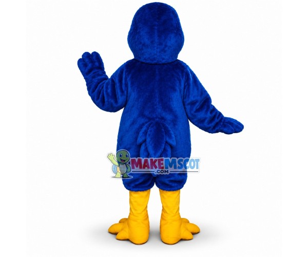Ferocious Adult Blue Eagle Mascot Costume Ferocious Adult Blue Eagle Mascot Costume