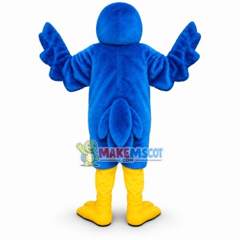 Blue & Brown Bird Adult Size Mascot Costume Blue & Brown Bird Adult Size Mascot Costume
