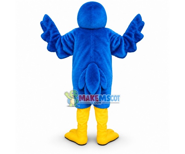Blue & Brown Bird Adult Size Mascot Costume Blue & Brown Bird Adult Size Mascot Costume
