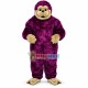 Purple Long Wool Monkey Mascot Costume Purple Long Wool Monkey Mascot Costume