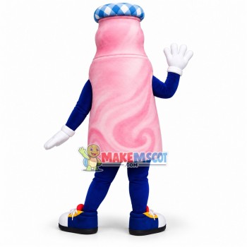 Healthy Strawberry Jam Mascot Costume Healthy Strawberry Jam Mascot Costume