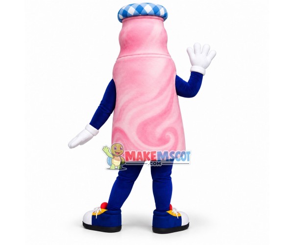 Healthy Strawberry Jam Mascot Costume Healthy Strawberry Jam Mascot Costume
