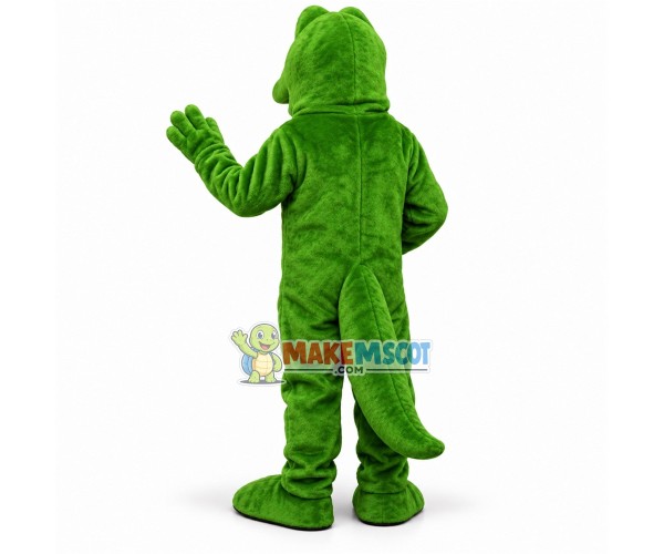 Adult Crocodile With Flat Mouth Mascot Costume Adult Crocodile With Flat Mouth Mascot Costume