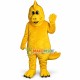 Pleased Yellow Little Dinosaur Mascot Costume Pleased Yellow Little Dinosaur Mascot Costume