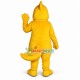 Pleased Yellow Little Dinosaur Mascot Costume Pleased Yellow Little Dinosaur Mascot Costume