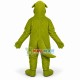 Strong Bright Green Dinosaur Mascot Costume Strong Bright Green Dinosaur Mascot Costume