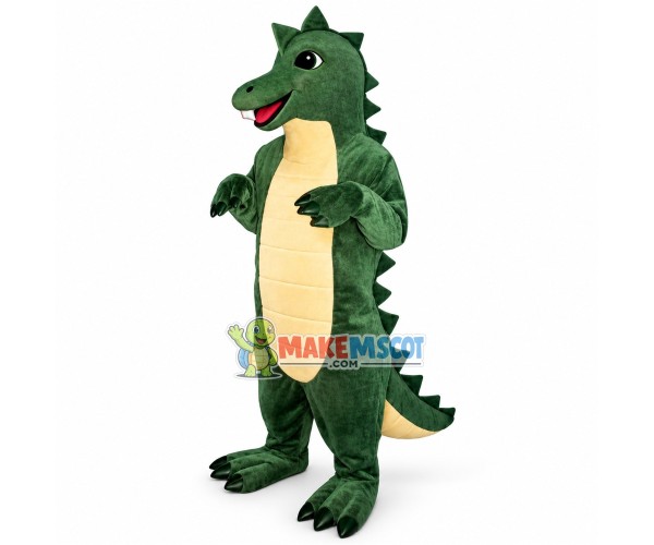 Power Dinosaur With Spines Mascot Costume
