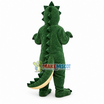 Power Dinosaur With Spines Mascot Costume Power Dinosaur With Spines Mascot Costume